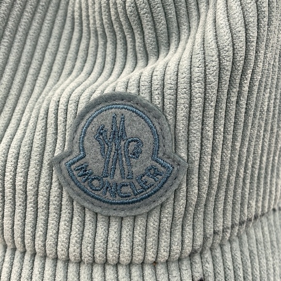 MONCLER Corduroy Baseball Cap With Logo - Picture 7 of 9